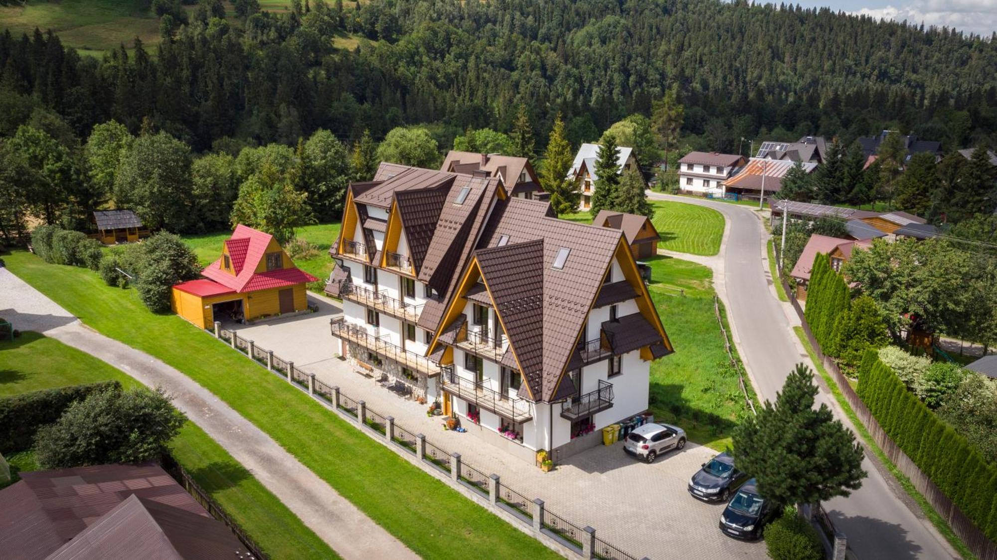 Pod Hawraniem Hotel Jurgów Kültér fotó